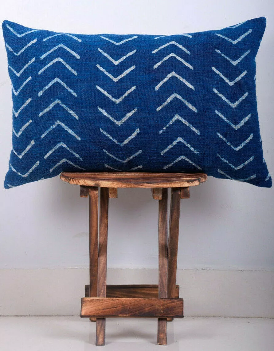 Authentic Decorative Indigo Bedding Pillow Cover Cotton Throw