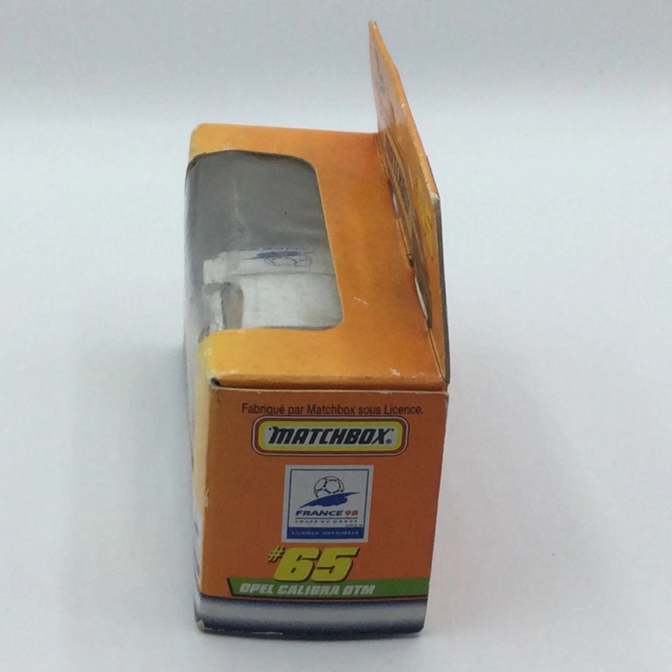 Matchbox Opel Calibra DTM #65 1998 France 98 Football World Cup - Image 3 of 4