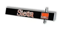Trim Parts "Sierra" Dash Panel Emblem For 1975-1980 GMC Sierra Pickup Trucks