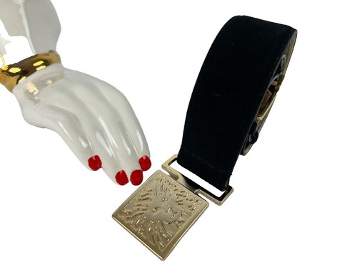 Anne Klein for Oroton belt, L ANNE KLEIN For Oroton Genuine Beige Leather Ladies Belt Size  main image 2