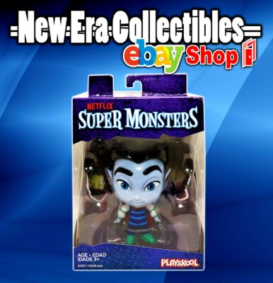 Netflix Super Monsters Drac Shadows 4'' Inch Figure Bust Playskool Hasbro 2018