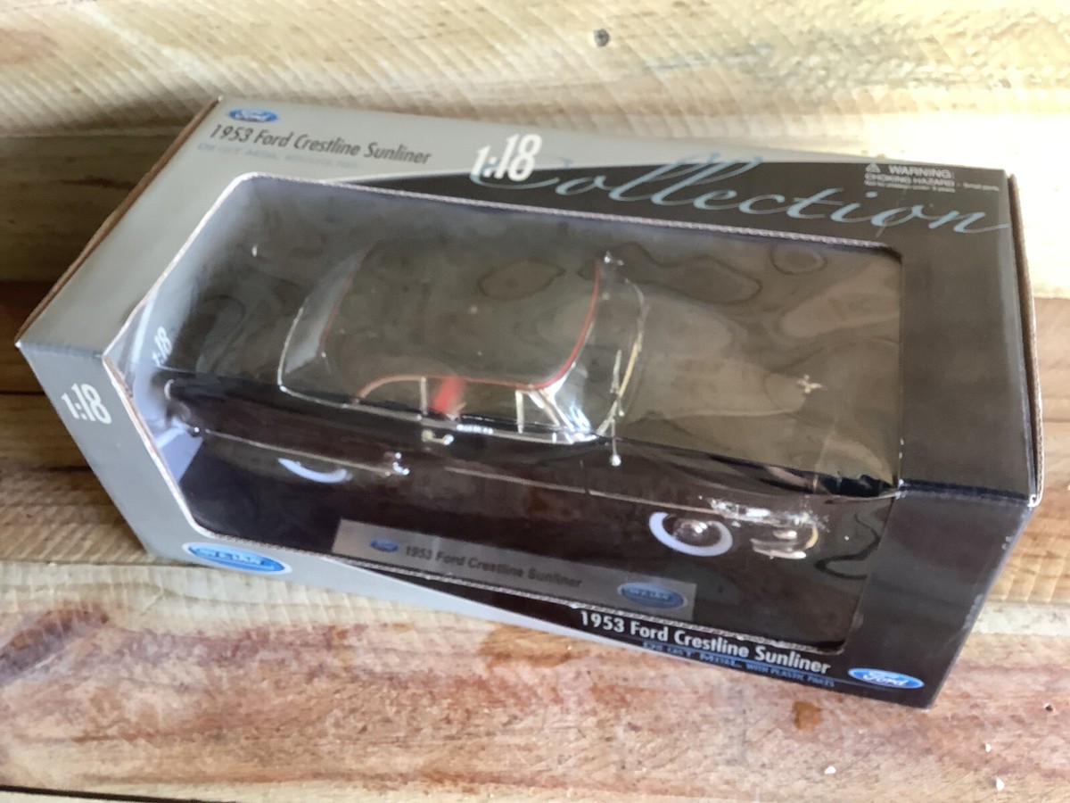 【中古】THE DUKE Limited Edition 50th VANDOR 1953 Ford Crestline Sunliner Convertible 1:18 Die Cast Black