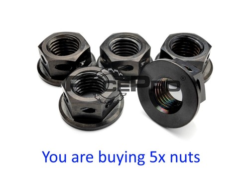 Honda Titanium Sprocket Nuts Kit CBR1100XX Blackbird (1997 on) 7 Colour Options