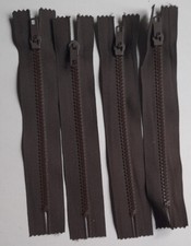 STOCK RIMANENZE CERNIERE LAMPO LOTTO 4 PEZZI 20 cm. x 3,5 nero