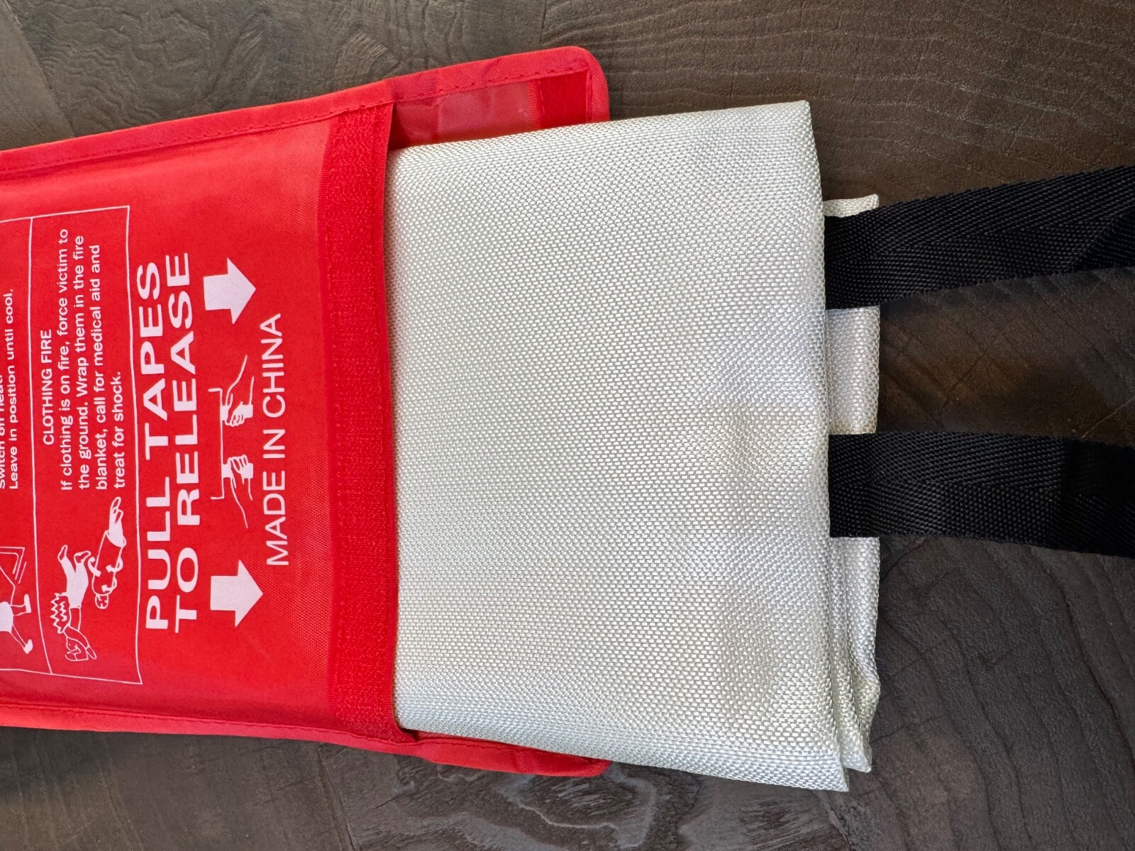 Fire Blanket - 1 meter x 1 meter - Emergency - Fire Safety - Home Protection