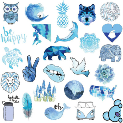 Mignon Vsco Esthétique Autocollants 100 Pcs, Ordinateur Portable et