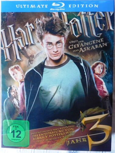 Harry Potter und der Gefangene von Askaban -Ultimate Edition-Erstausgabe-Blu-ray - Afbeelding 1 van 4