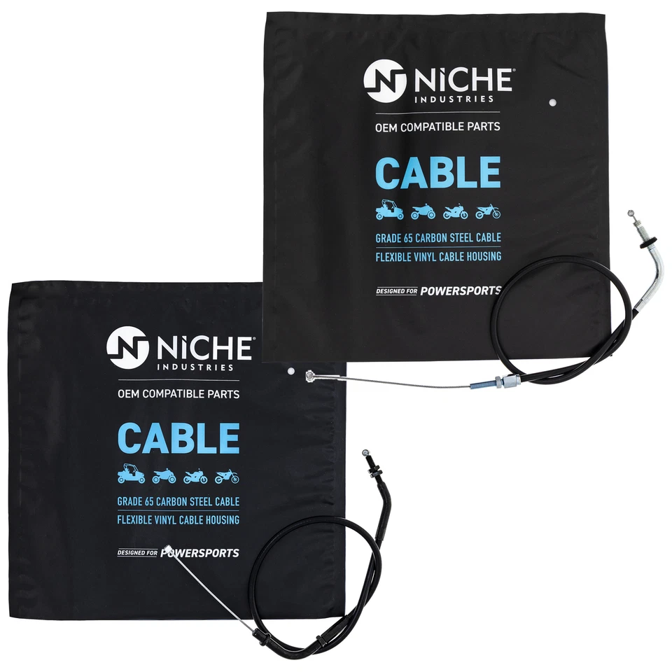 Juego de cables de acelerador de empuje de nicho Yamaha FZR600R 3EN-26311-01-00 3HE-26312-01 Foto 2 de 4