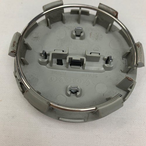 VOLVO OEM Wheel Center Cap Silver Finish Chrome Logo 31471435 - Picture 6 of 6