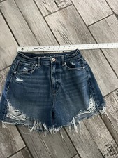 American Eagle Comfort Stretch Waistband Highest Rise Mom Short Women's 0 Shorts