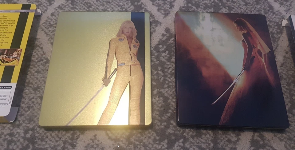 KILL BILL VOL. 1 / VOL. 2 LIMITED EDITION BLU RAY STEELBOOK RARE LIKE NEW - Image 3 of 4