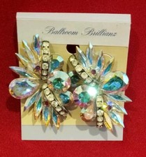 Ballroom Dance Earrings Jewelry Clip On