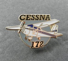CESSNA 172 PLANE CIVIL AIRCRAFT LAPEL PIN BADGE 1.5 INCHES