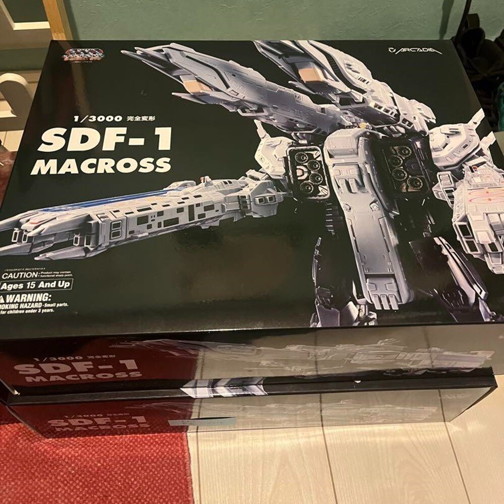 アルカディア　1/3000 完全変形SDF-1 MACROSS Arcadia 1/3000 Perfect Transformation SDF-1 Macross | eBay
