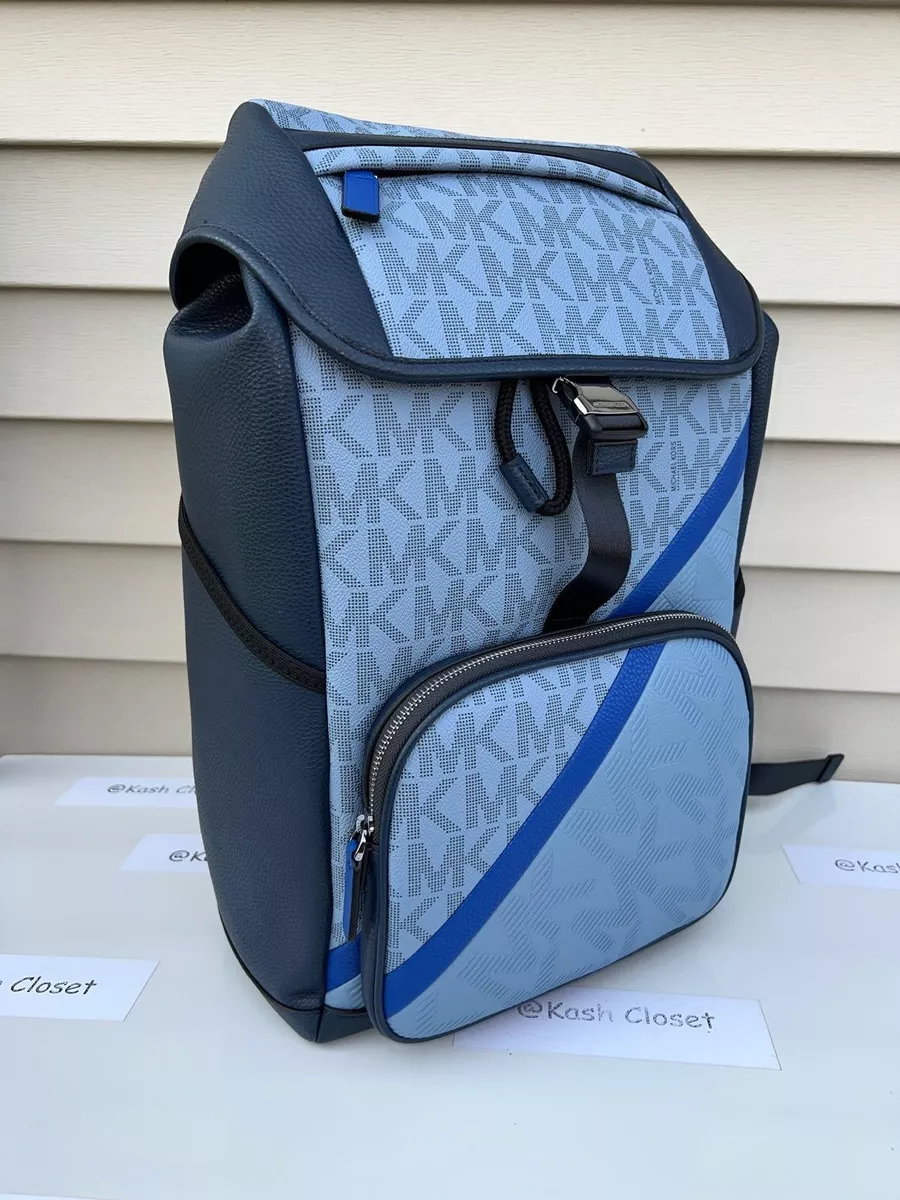 Cooper logo stripe backpack sale