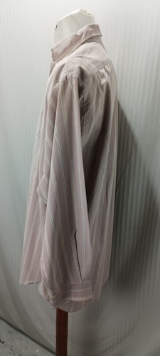 Articolo e 1643 camicia uomo Ralph Lauren taglia M cotone rosa righe Verdi misur - Imagen 6 de 13