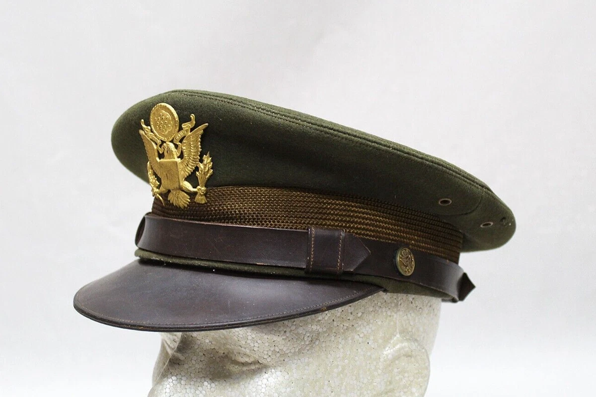 ⭐️希少⭐️ WWⅡ US ARMY 将校帽 制帽 第二次世界大戦 ヴィンテージ 
