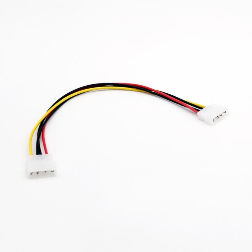 10pcs Power Extension Cable 4 pin LP4 Molex Male to Male Adapter Connector 30cm - 第 1/7 張圖片