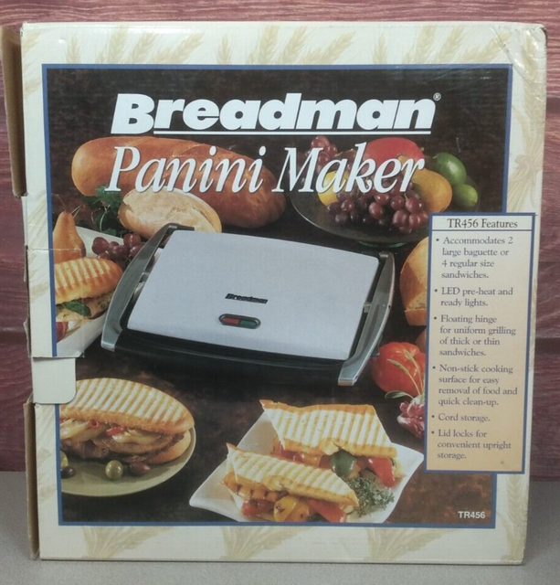breadman sandwich press