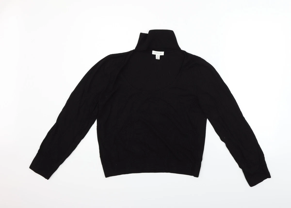 Topshop roll deals neck jumper