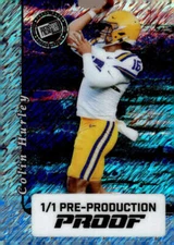 COLIN HURLEY RC 1/1 SSP 2024 Leaf Pre-Production Proof PressPass Authe ID:137601