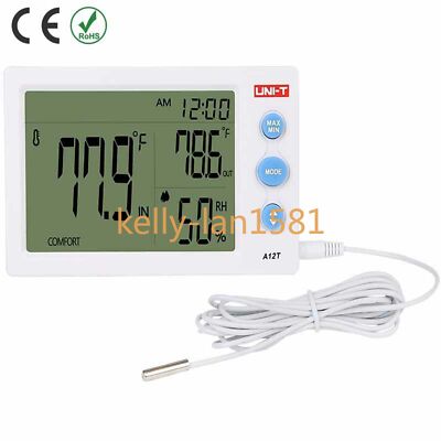 1PC UNI-T A12T Temperature Humidity Meter Additional External Sensor Probe