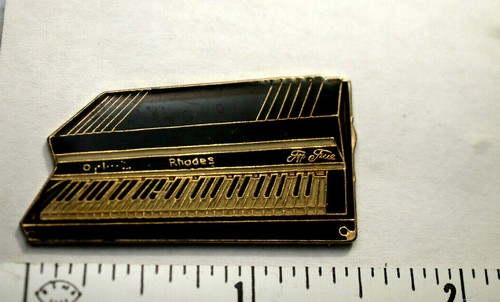 Vintage Rhodes Keyboard Pin Vintage - Picture 2 of 3