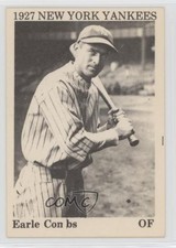 1975 TCMA 1927 New York Yankees Earle Combs HOF 0nr3