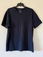 Camiseta Porter & Ash Para Hombres Grande Azul Marino Rendimiento Elastizada Suave Comodidad Esenciales