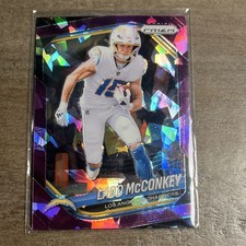 Panini 2024 Prizm Ladd McConkey Los Angeles Chargers Purple Prizm #167/225