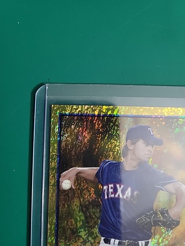 2012 Topps Baseball Gold Sparkle Yu Darvish (RC) 660 - Picture 3 of 10