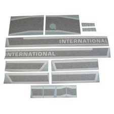 Decal Set 1066 Black Stripe Vinyl Fits International 1066