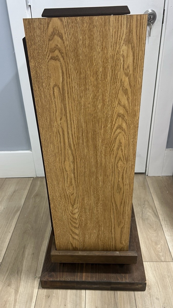 🔊 BSR DR-1550L Vintage 5-Way Floor Speaker – 150W – Oak Finish