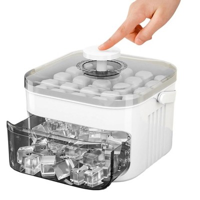 50 Würfel Eismaschine mit einfacher Pressschicht Aufbewahrung T4S28806