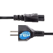 German Tripolar Notebook Power Cable 0.50 Meters