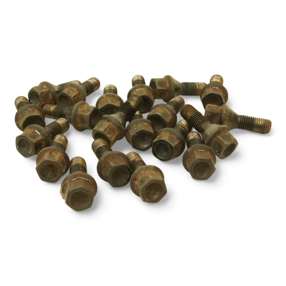 96-02 Bmw Z3 E36 Roadster roda porcas parafuso dianteiro traseiro esquerdo direito conjunto de 20 - Imagem 4 de 4