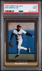 1998 Topps Gallery #120 Ken Griffey Jr. PSA 9 Mint; Exhibitions Seattle Mariners