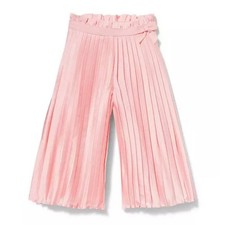 NWT Janie  Jack Satin Wide-Leg PleatedPant Pink Sz 7