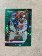 2025 Panini Prizm NASCAR - #82 Josh Berry - Green Ice Prizm Parallel