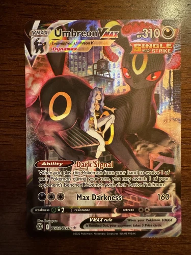 Umbreon VMAX TG23/TG30 Swsh09: Brilliant Stars Trainer Gallery Holo