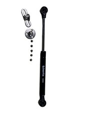 -Pack, 10 Inch 100N/22 LB Hydraulic Soft Open Gas Springs/Struts for 4 Black