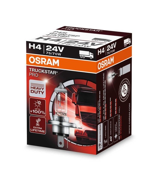 GlüHlampe H4 24V 75 70W P43T Osram Truckstar® PRO Next Gen FüR LKW Nutzfahrzeuge-image