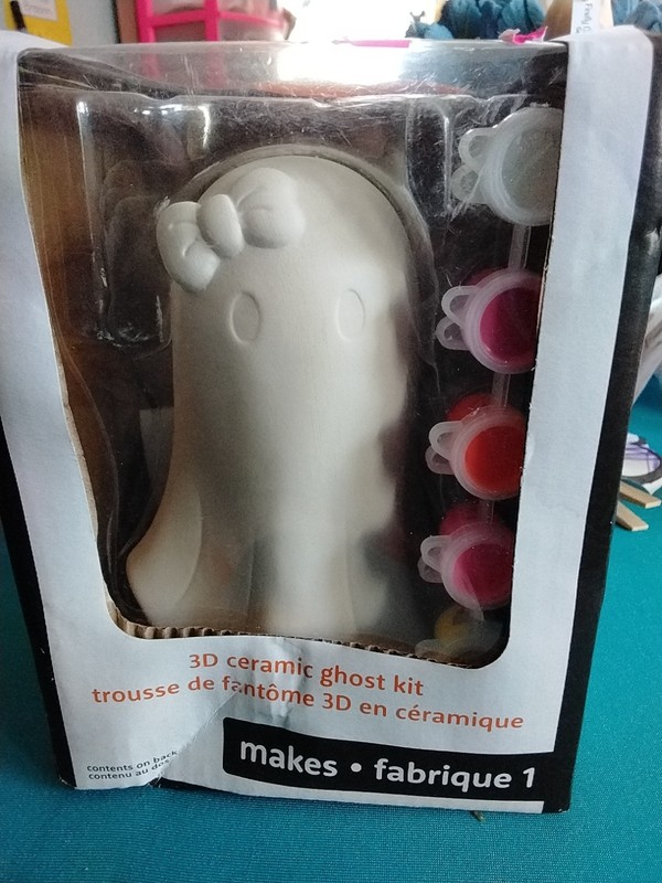3d Ceramic Ghost Kit DIY Fun to Paint