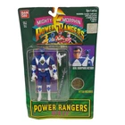 VINTAGE 1994 MIGHTY MORPHIN POWER RANGERS BILLY FIGURE W TATTOO SEALED ON CARD