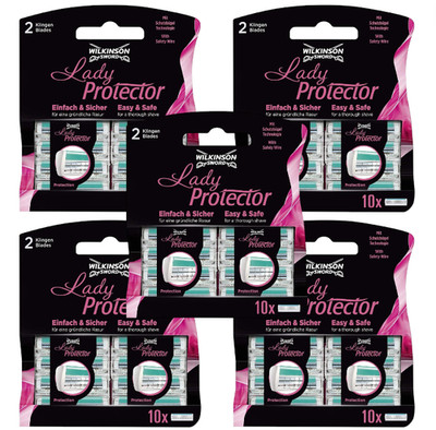 Wilkinson Sword Lady Protector Damen Rasierklingen Wahlweise 5-50er Pack NEU OVP