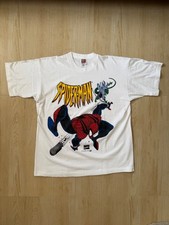 Vintage 1996 Spider-Man Action Graphic Marvel Comics Shirt Size XL