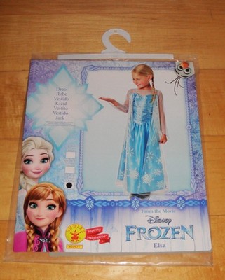 Kostüm, ELSA die Eiskönigin Classic, Gr. 122-128, NEU, Retourenware