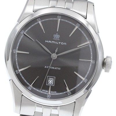 Hamilton Jazzmaster H424151 Automatic Men's Watch Used Gray Dial From Japan