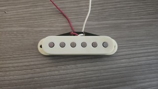 Broken Fender 1994 USA White American Single Coil Strat Middle Pickup US