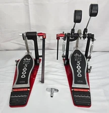 DW 5000 Series Accelerator Double Chain Drive Double Pedal USA